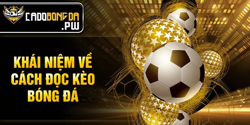 Khái niệm về cách đọc kèo bóng đá 